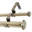 Tringle à rideaux double réglable 1 "Cousar-106440176-106440182
