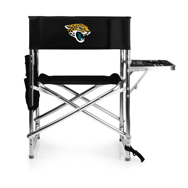 Folding Director Chair, Jacksonville Jaguars, Black