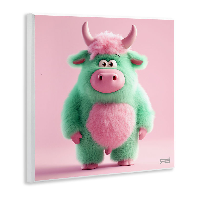 Art mural "Silly Green Cow" par RB