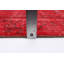 Tapis intérieur rouge foncé en laine noué à la main Rectangle-231163388