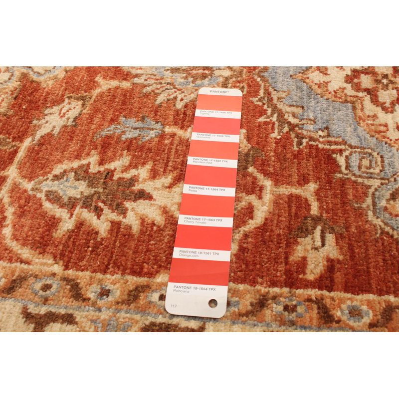 Tapis de couloir unique en laine noué à la main de style nouvel âge 2 pi 8 po x 10 pi 4 po Guurt