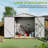 6 Ft. W X 4 Ft. D Metal Storage Shed