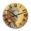 Horloge murale en bois massif Parneet-466652338