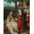"The Virgin and Child with Saint Anne in an Enclosed Garden, with Joachim and Joseph Beyond" by  School Of Antwerp - Gallery Wrap Canvas Wall Art-1831253851