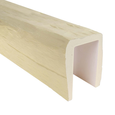 3 poutre en faux bois rétro H 15 15/16 po x l 5 7/8 po x P 186 po