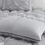 Ensemble d'édredon capitonné élégant 7 pièces pour lit double Elegant White-137899528-137899540