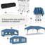 Breyawna 5.83 x 2.93m Metal Party Tent-1291688254