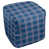 Blue/Green/Silver Polyester Blend