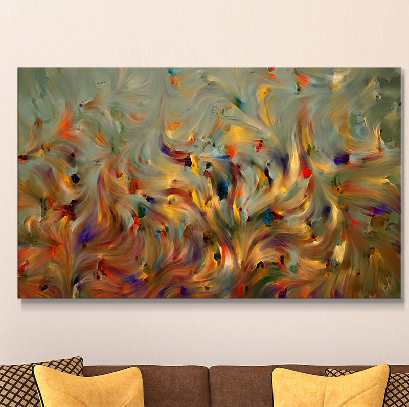 «Faith, Not Emotion» par Mark Lawrence, reproduction sur toile, Toile tendue, H 28 po x l 48 po, Sans cadre