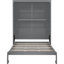 Lit double avec tablettes, gris Maximisez le potentiel de votre espace. Fabriqué à partir de contreplaqué robuste. Fournit un support de lattes de matelas flexible et confortable. Max 6 po s'adapte parfaitement. Facile à assembler