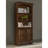 Stigham Burnished Oak Bookcase With 2-Door Cabinet