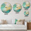 Frithlef - Horloge murale peinture abstraite-304269882
