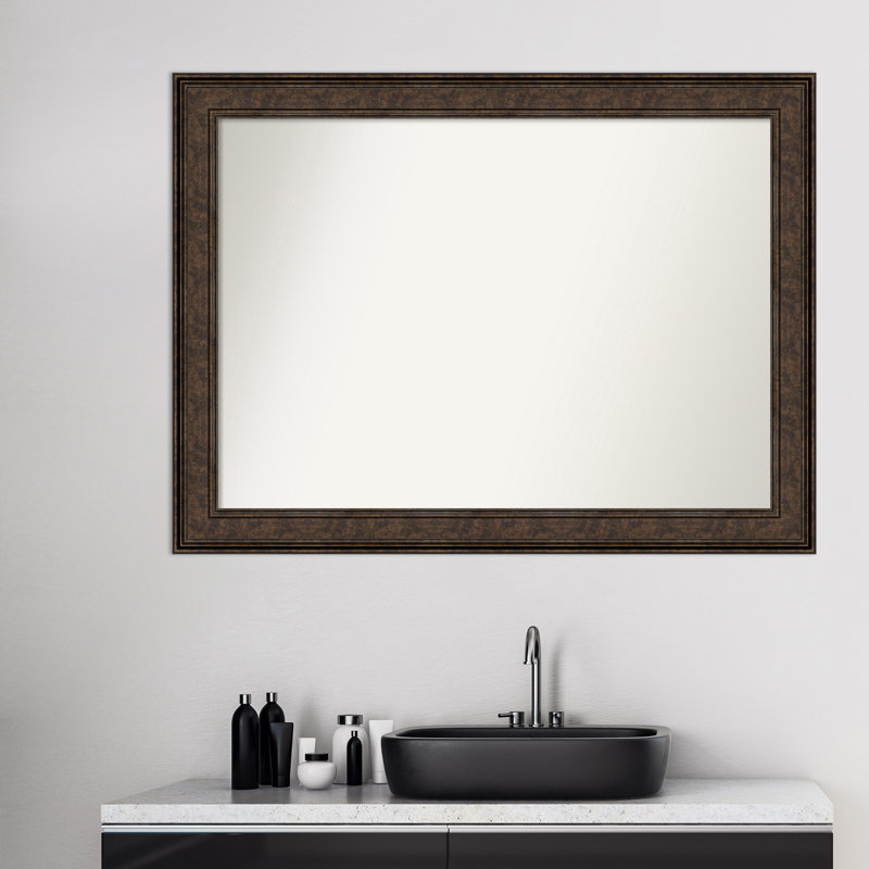 Miroir de salle de bain mural 23,5 po x 29,5 po Ridge, 32,5 po x 43,5 po