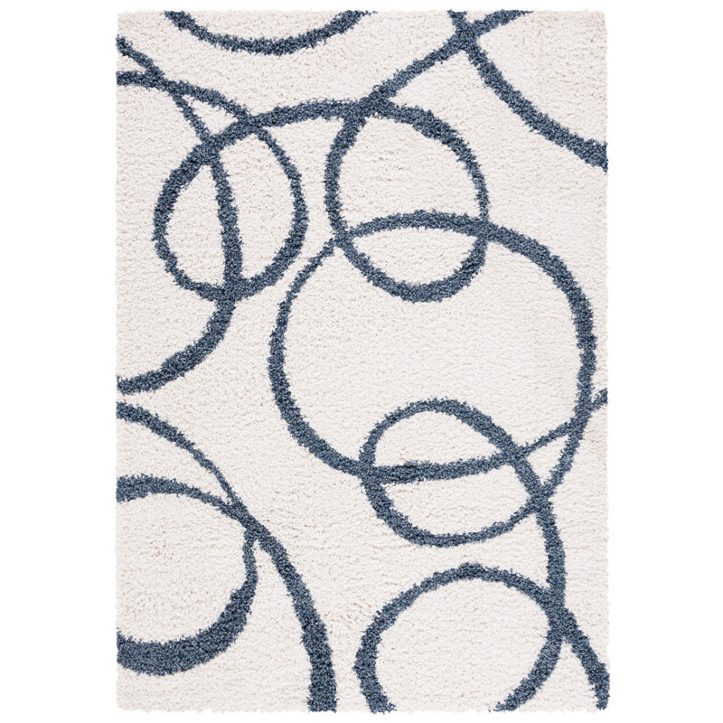 Coup Shag Performance Abstract Rug, Rectangle 5'3" x 7'6"