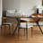 Comfortable solid wood dining table set-107199153