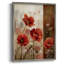 Wild Poppies II, reproduction encadrée - bois massif-1433243367
