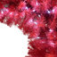 Sapin de Noël artificiel de 6 pi avec 300, 1250 pointes de branches, décoration intérieure de style chapeau rouge et blanc, lumières à DEL, à utiliser