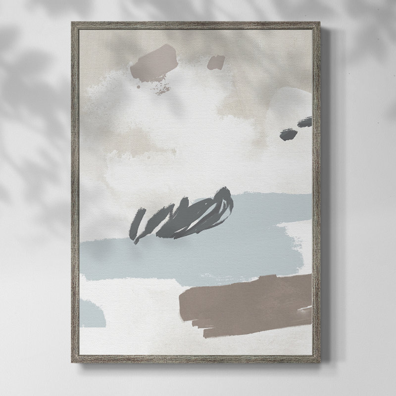 «Neutral Wash II», reproduction encadrée - bois massif, H 11 po x l 9 po