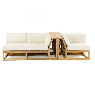 77.5'' Wide Patio Sectional with Cushions