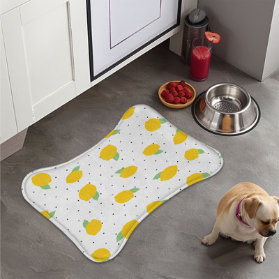 Tapis d'alimentation rose 1 pièce