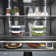 ZLINE 60 in. Panel Ready French Door Built-In Refrigerator with Graphite Gray Interior