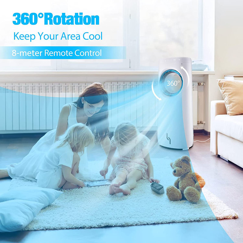 Trustech 470 Portable Evaporative Cooler with Remote Included