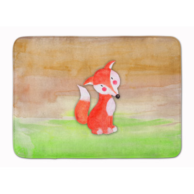 Tapis de sol aquarelle Foxe