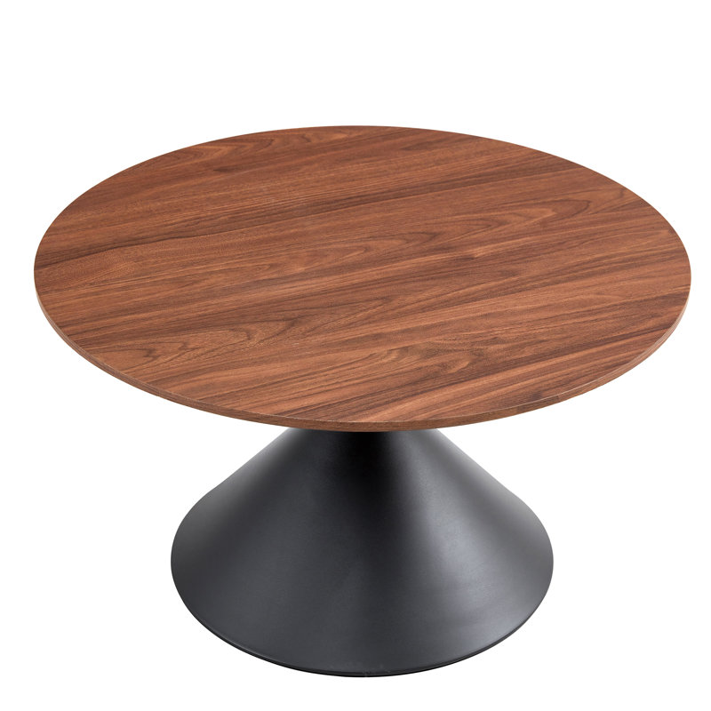 Ehrentraud Nesting Coffee Table, Black, Walnut