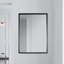 Metal Flat Wall Mirror