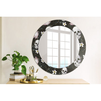 Huldar Glass Flat Wall Mirror