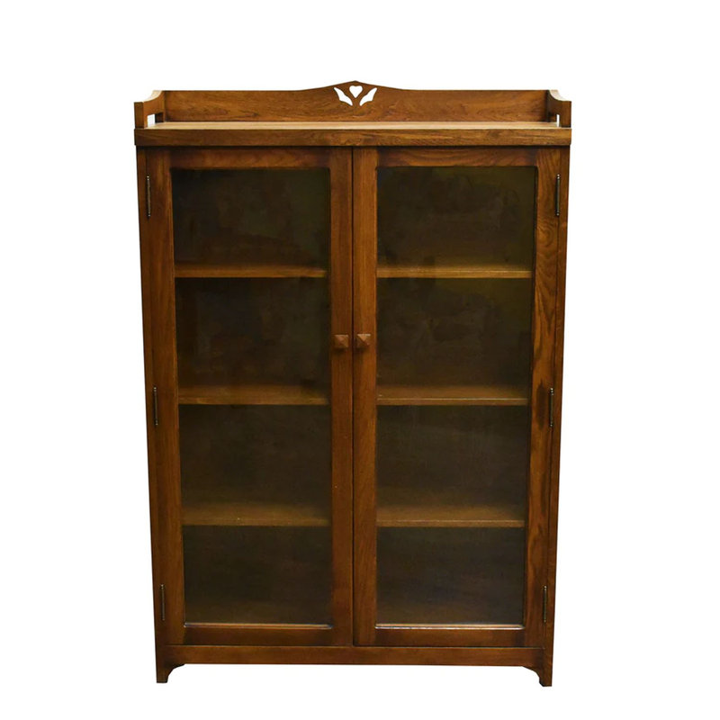 Schafer Storage Bookcase, Dark Brown