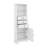 Modern Storage Cabinet With 3 Drawers And Adjustable Shelves-114234587
