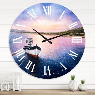 Horloge murale Lake House