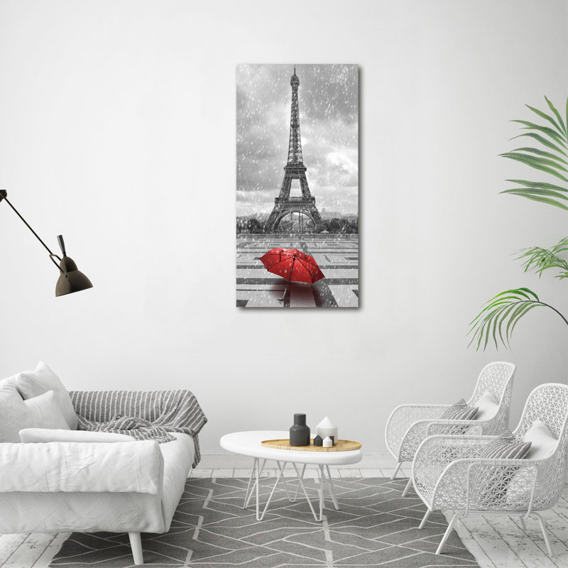 Eiffel Tower Paris - Wrapped Canvas Print