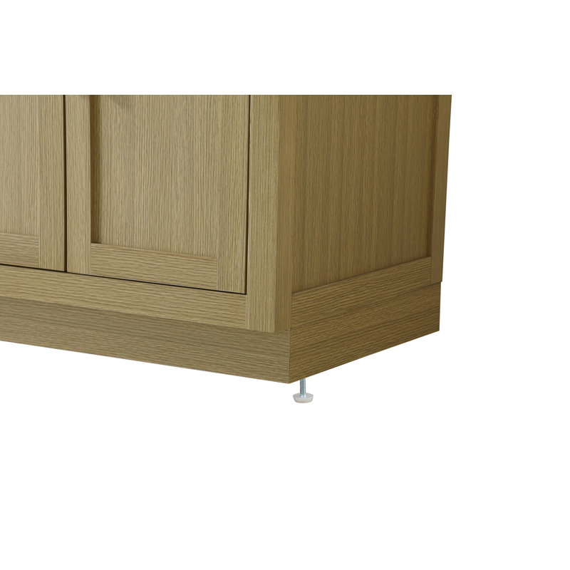Ahner 24 inch Single Bathroom Vanity, Honey Brown