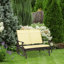 Banc de jardin extérieur en acier-115848267-115852016
