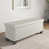White Faux Leather