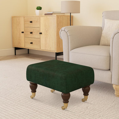Autryville Wood Caster Leg - Plush