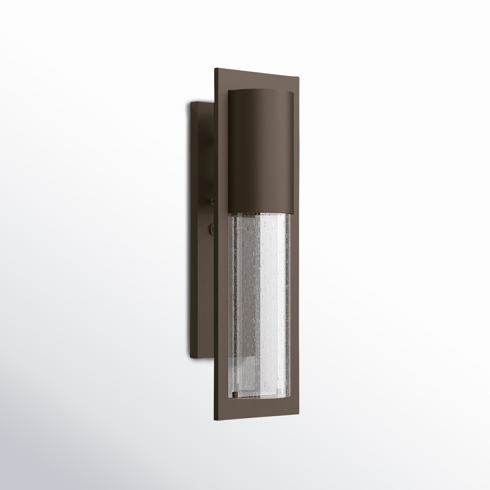Bandit Outdoor Sconce, Black, Incandescent, 15.5" H x 4.5" W x 4.75" D