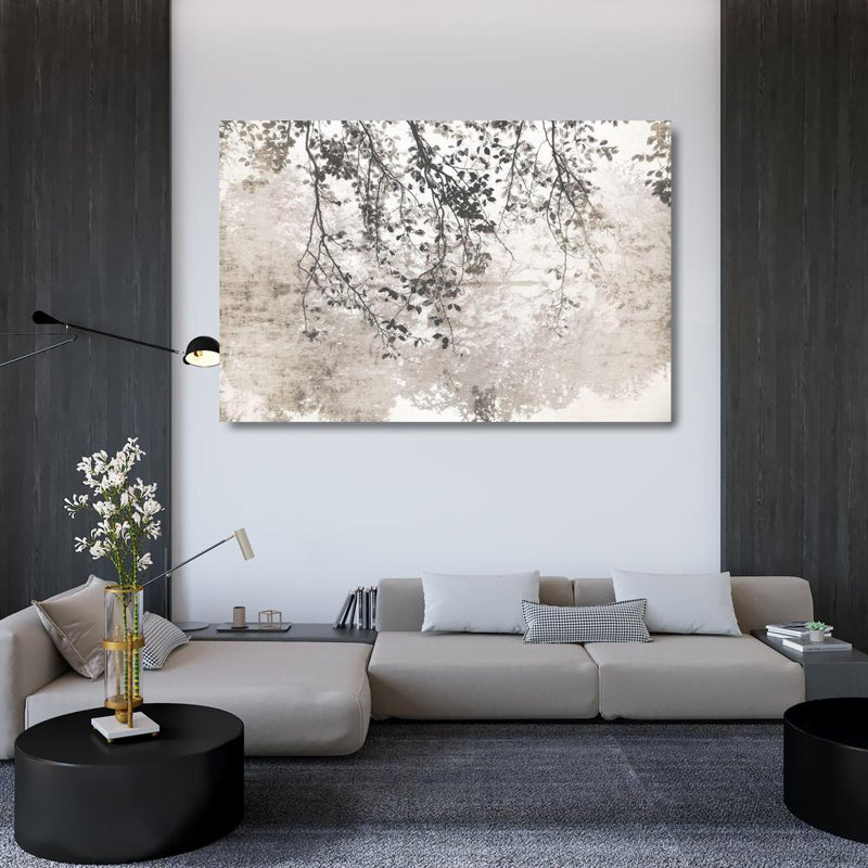 Art sur toile tendue Red Barrel Studio® Weisz, Irene, taupe doux, H 33 po x l 48 po