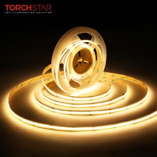 TORCHSTAR 6-Light LED Plug-in Linkable Under Cabinet Strip Light 5000K  Daylight for Gunbox Closet Showcase