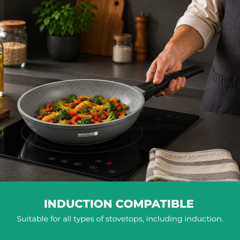 Aluminum Non-Stick Frying Pan, 24 cm 