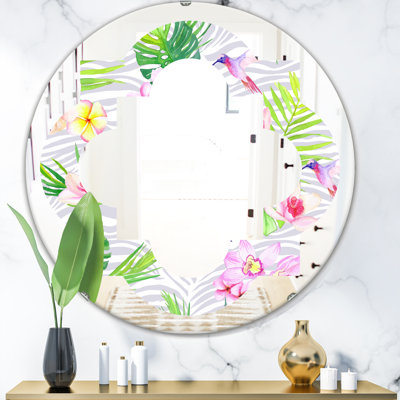 Miroir mural Botanicals and Flowers VI
