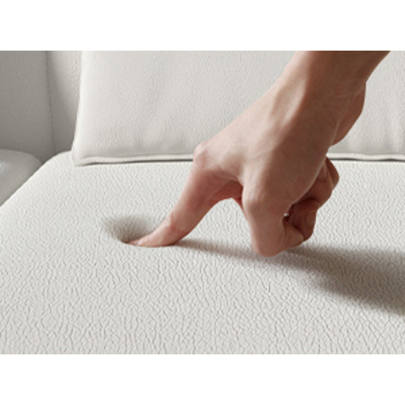 Ensemble de salon 9 pièces Brany, Microfibre/microsuède beige