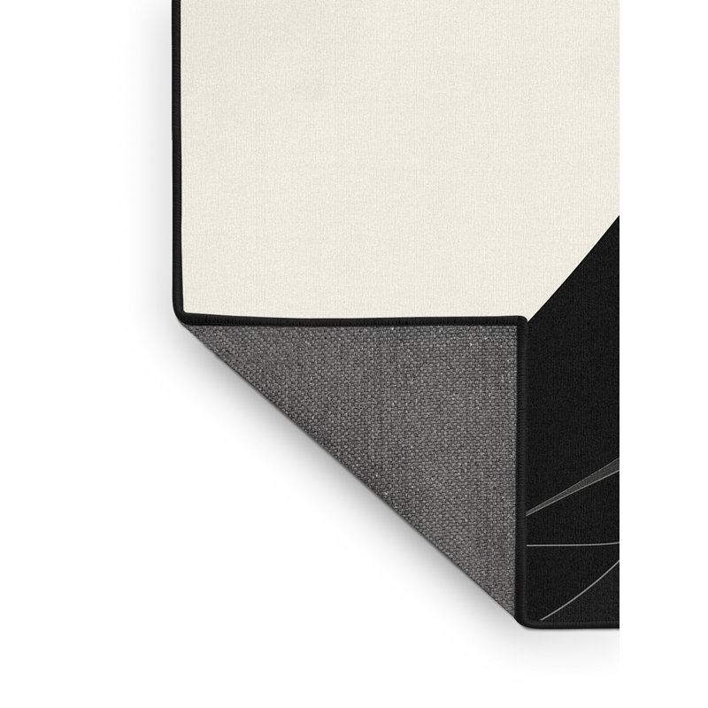 Tapis beige moelleux doux et moelleux de couleur unie Barclay, 2 pi x 3 pi
