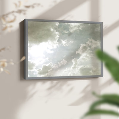 Sky Scrapers I -Framed Print - Restickable