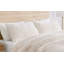 Ensemble de 2 taies d'oreiller en microfibre / polyester pour chambre d'amis