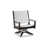 Plateau blanc / base noire