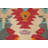 Vegetable Dye Wool Kilim Flat Weave Runner Rug 2x8