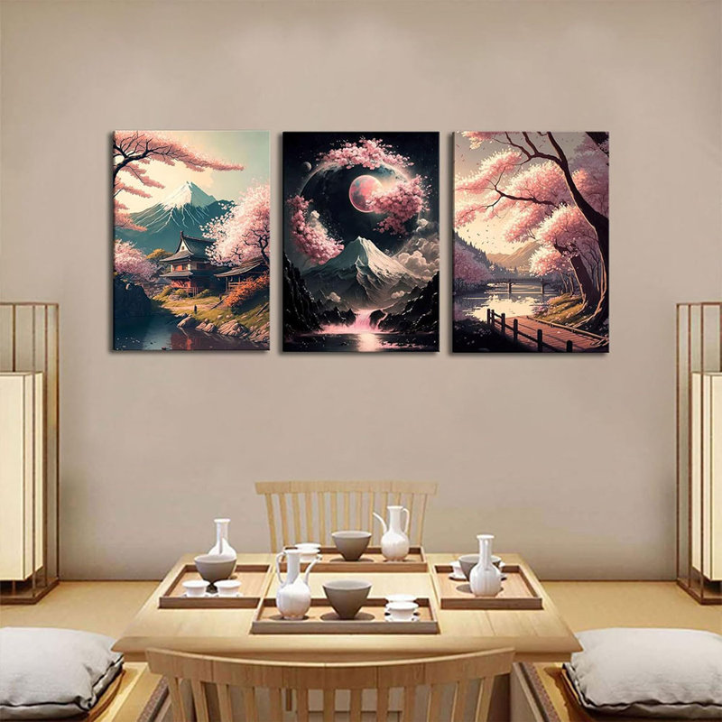 3 Piece Wrapped Canvas Print